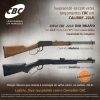 Rifle CBC 22 Rio Bravo - Coronha Madeira - Lever Action 15+1 Cano 18'' - Image 4