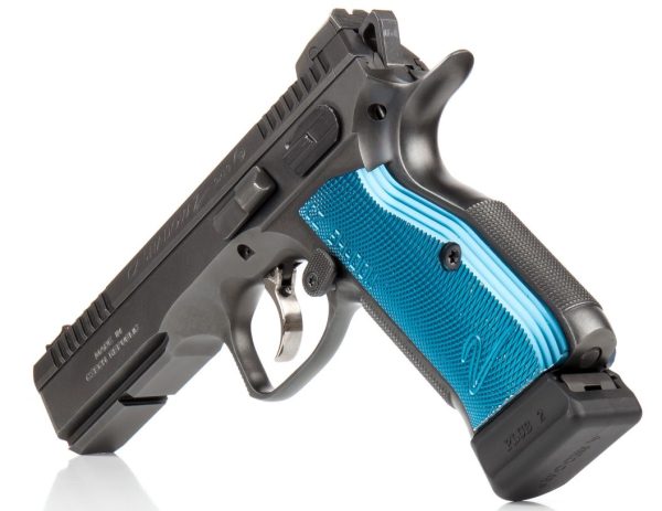 Pistola Ceska Zbrojovka CZ Shadow 2 Cal.9mm Oxidada (TALA AZUL) 19 Tiros - Imagem 2